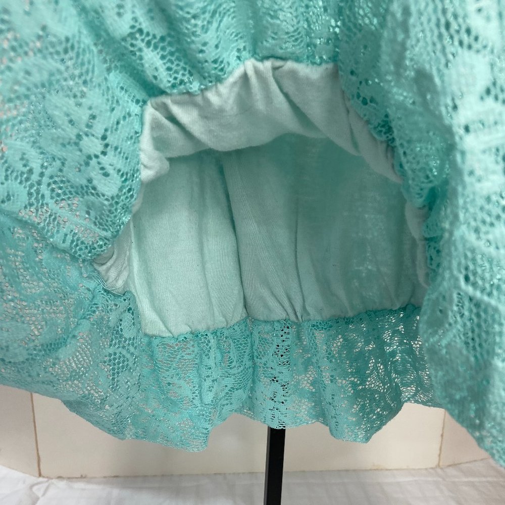Swiggles toddler mint green lace dress size 4T - Picture 5 of 7